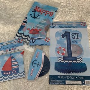 1st birthday decorations!
